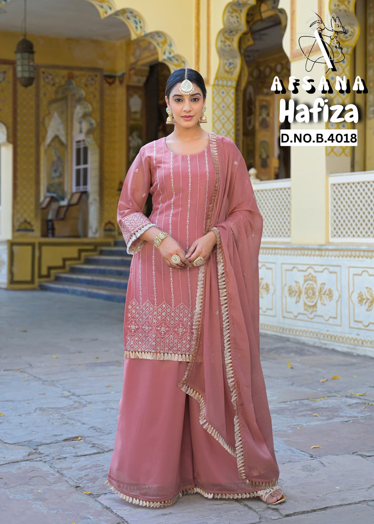 Afsana Hafiza catalog stitched pakistani suits online india
