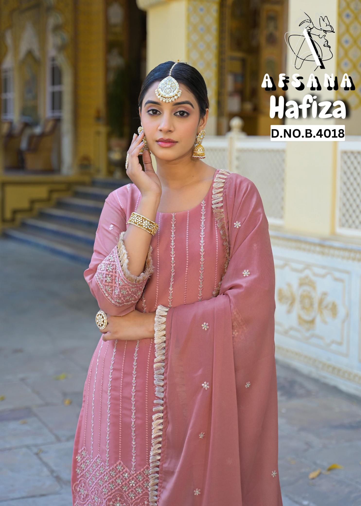 Afsana Hafiza catalog stitched pakistani suits online india