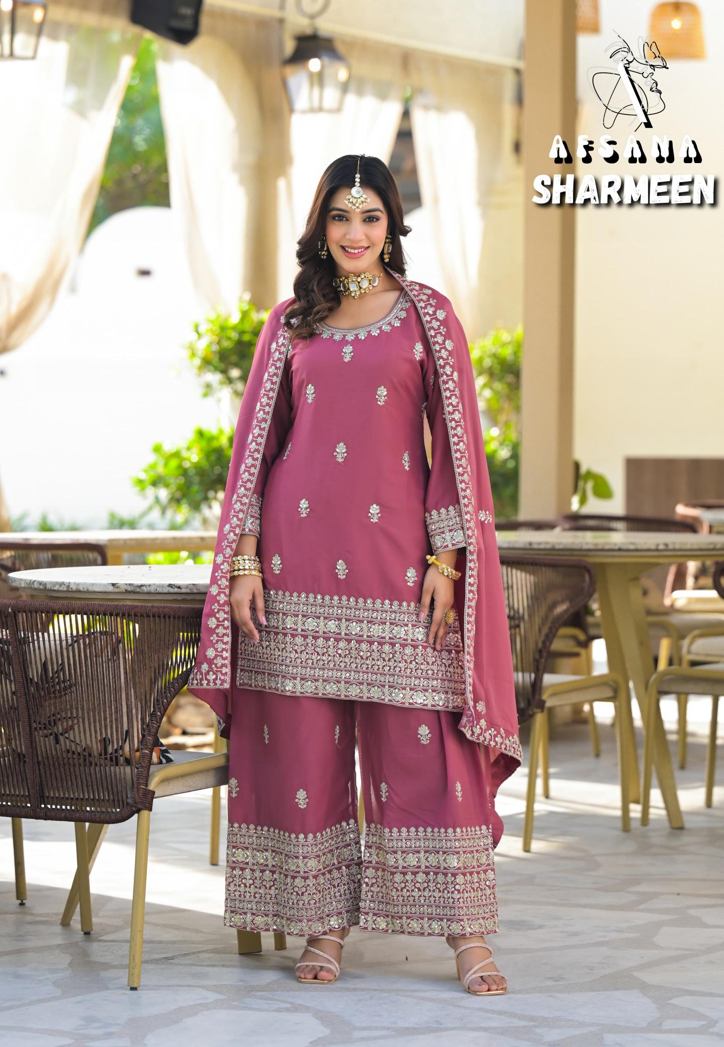 Afsana Sharmeen vol 2 catalog pakistani winter suits online india