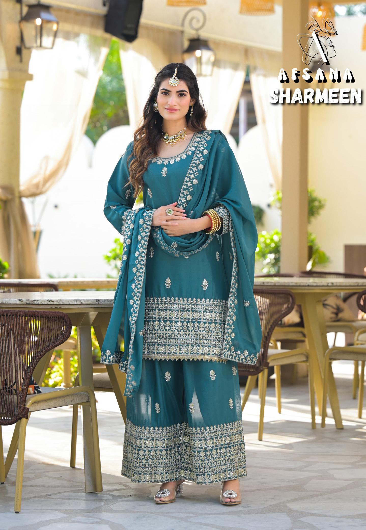 Afsana Sharmeen vol 2 catalog pakistani winter suits online india
