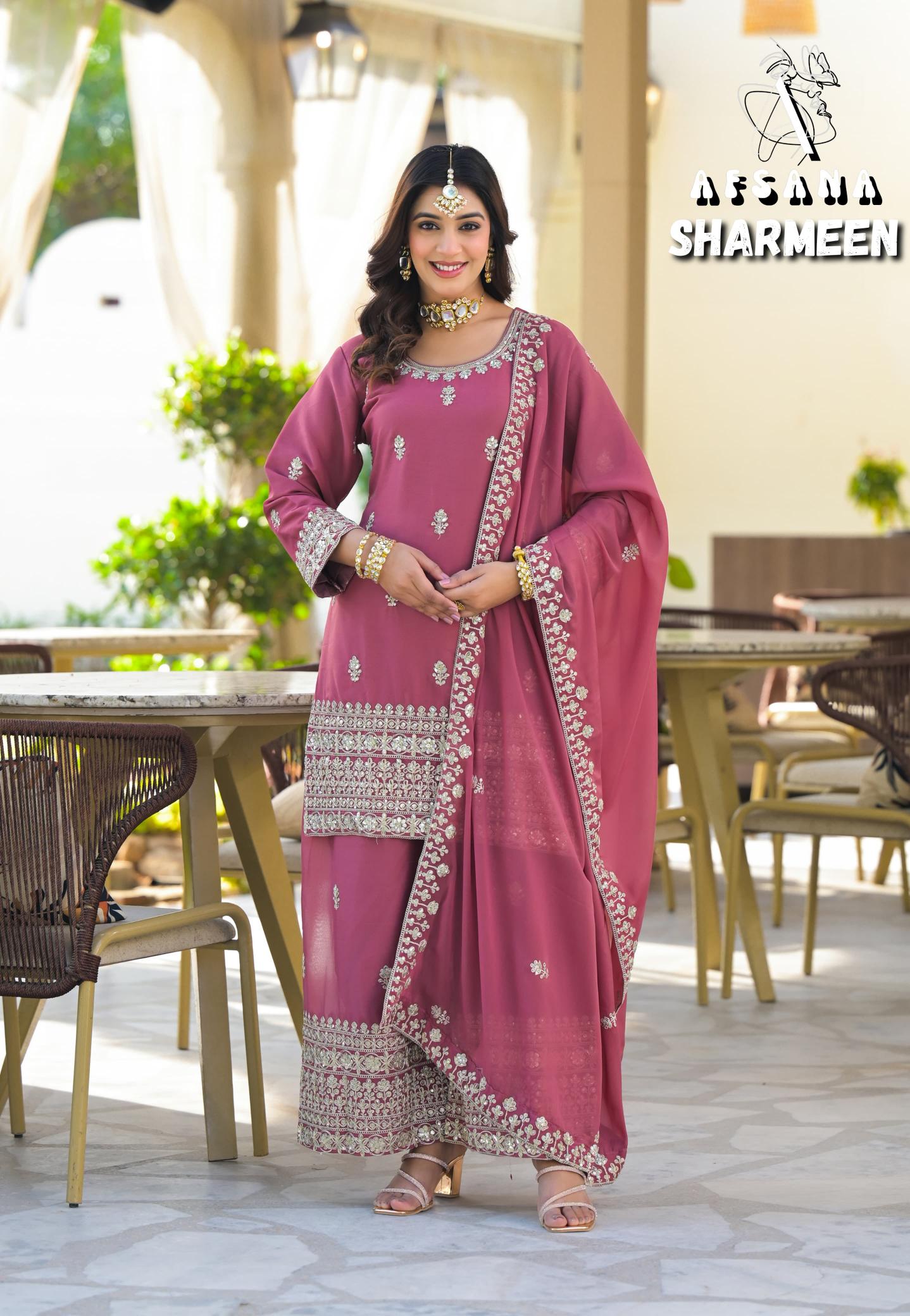 Afsana Sharmeen vol 2 catalog pakistani winter suits online india