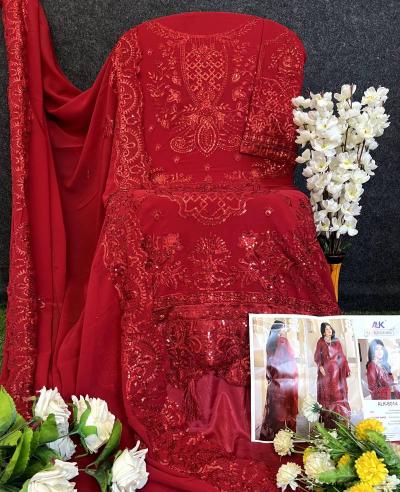 Al Khushbu 6014 catalog Georgette designer pakistani suits on pinterest