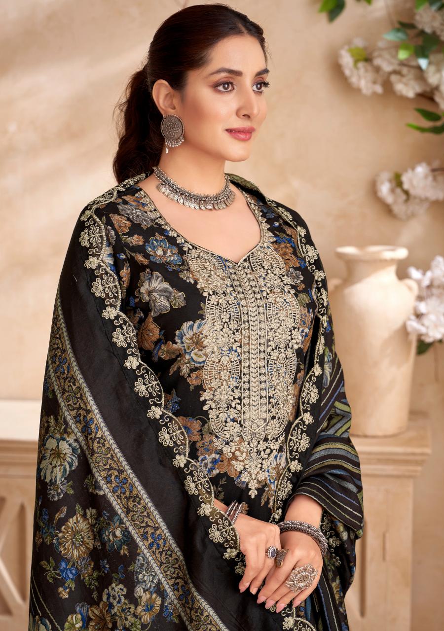 Alok Black Diamond Vol 6 Catalog wholesale dress material markets in nashik