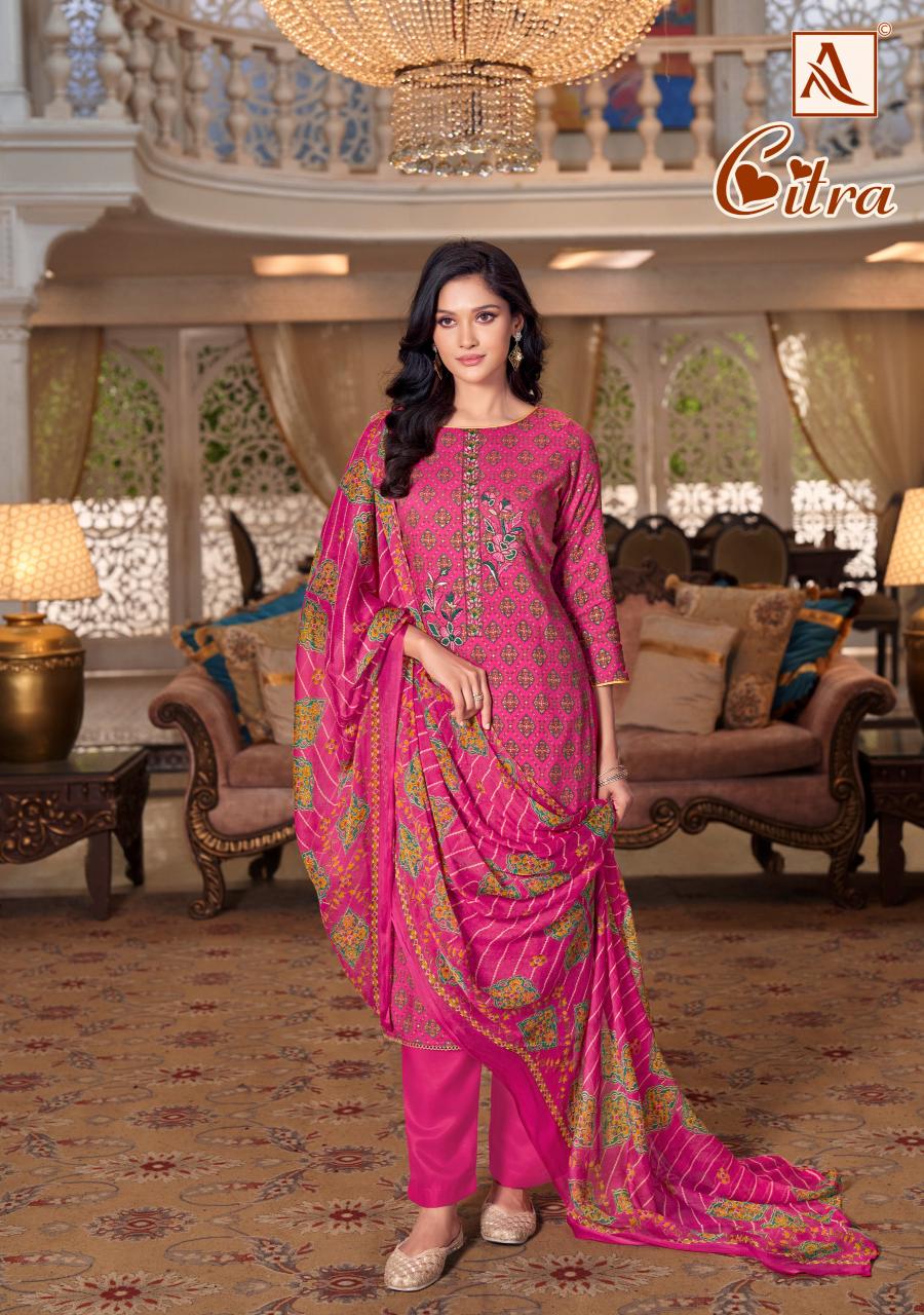 Alok Citra catalog wholesale dress materials for sale