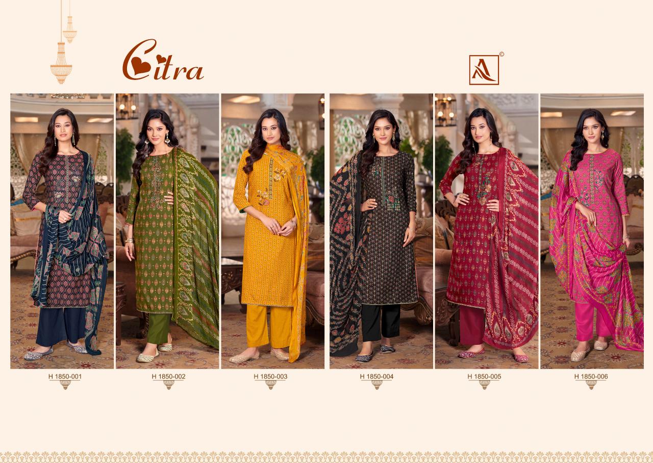 Alok Citra catalog wholesale dress materials for sale