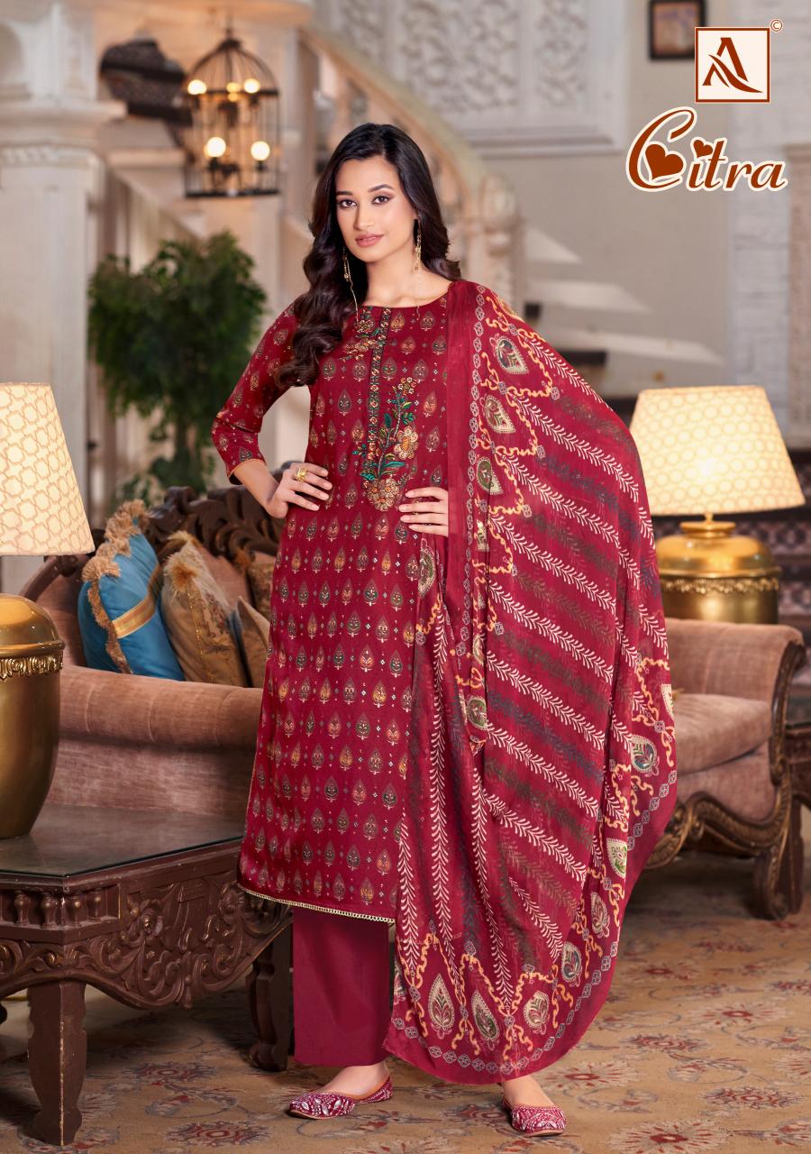Alok Citra catalog wholesale dress materials for sale