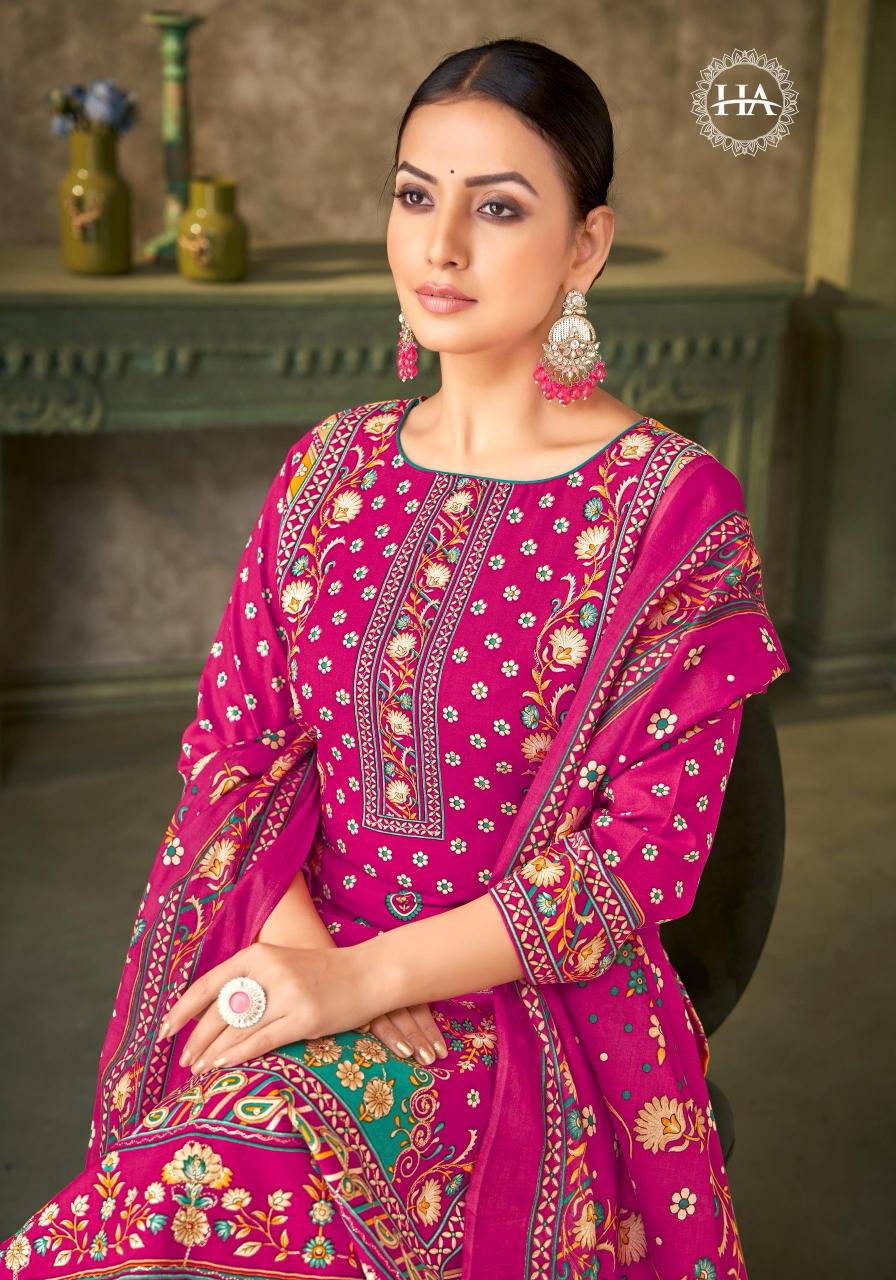 Alok Harshit Dakshin Catalog wholesale dress material market in jetpur