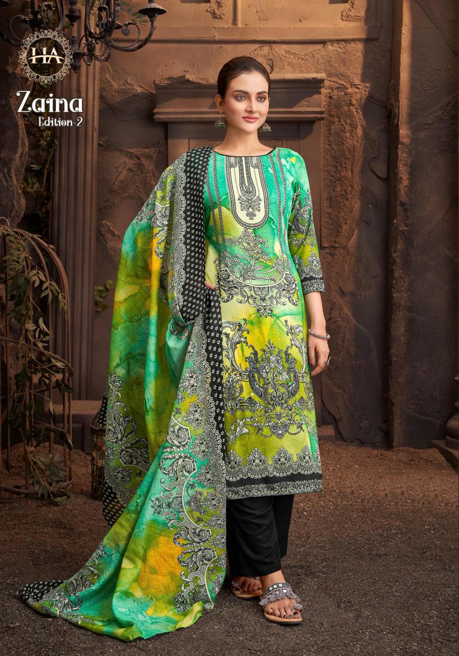 Alok Harshit Zaina vol 2 Catalog mbl dress material wholesale 