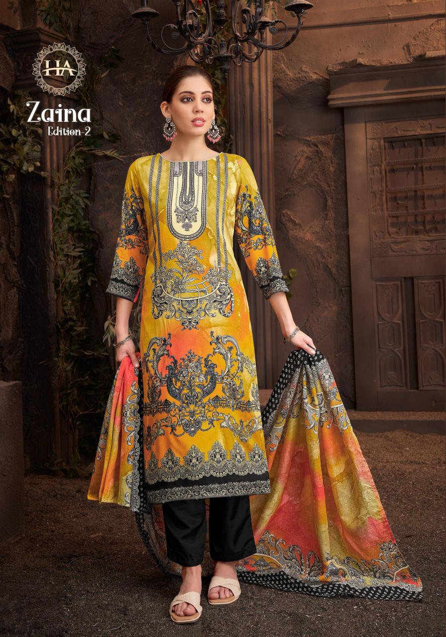 Alok Harshit Zaina vol 2 Catalog mbl dress material wholesale 
