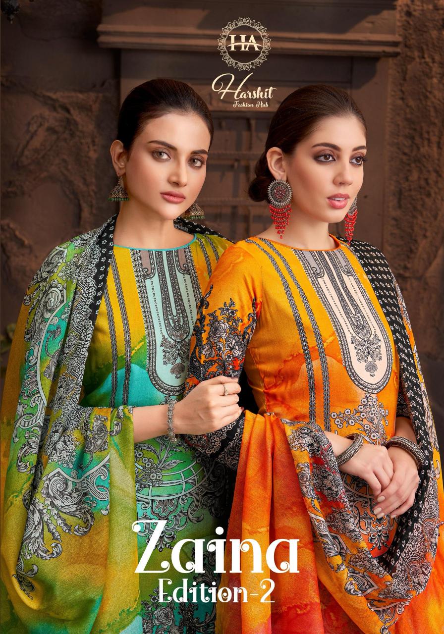 Alok Harshit Zaina vol 2 Catalog mbl dress material wholesale 