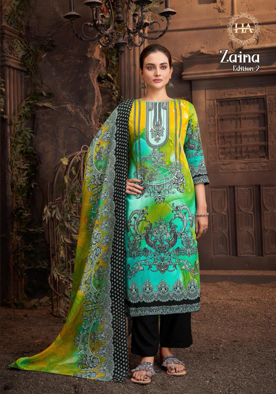 Alok Harshit Zaina vol 2 Catalog mbl dress material wholesale 