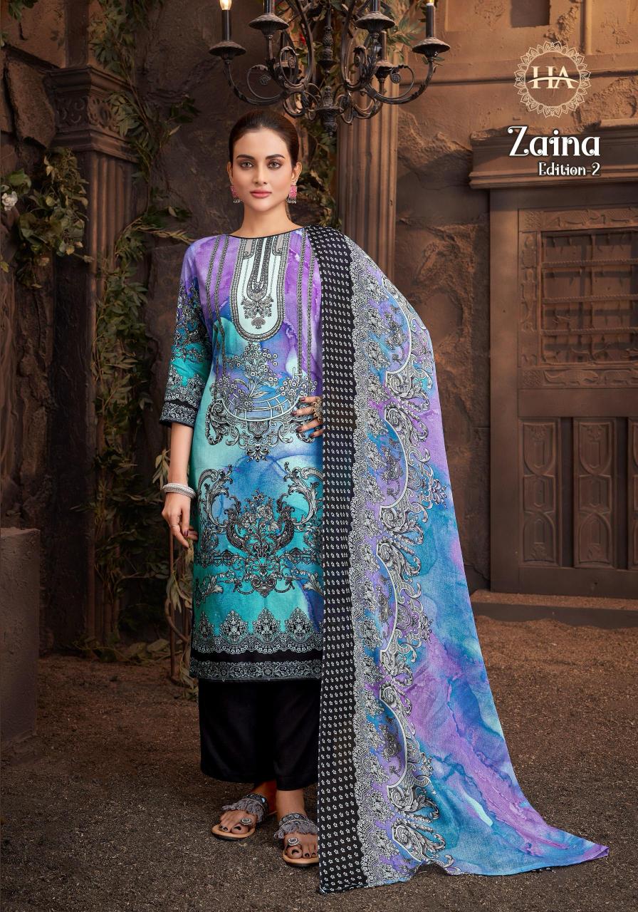 Alok Harshit Zaina vol 2 Catalog mbl dress material wholesale 