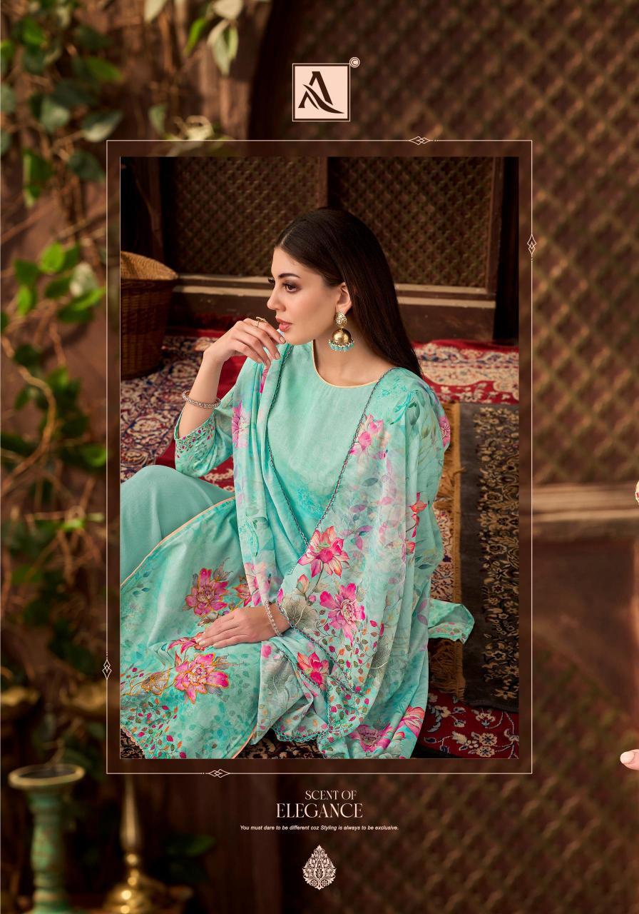Alok Ikshana catalog wholesale dress material shops in surat