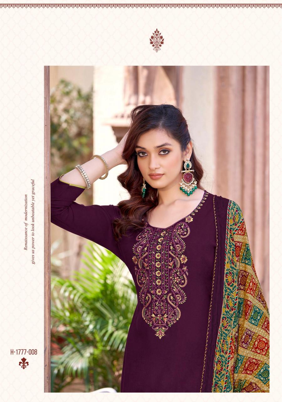 Alok Jaimala Nigaar Vol 34 Catalog wholesaler of dress material in belgaum