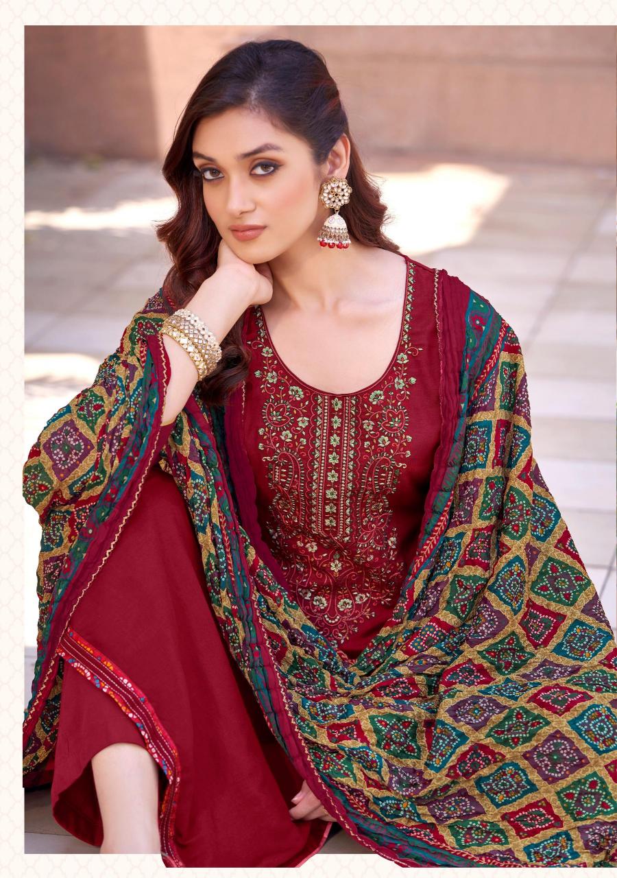 Alok Jaimala Nigaar Vol 34 Catalog wholesaler of dress material in belgaum