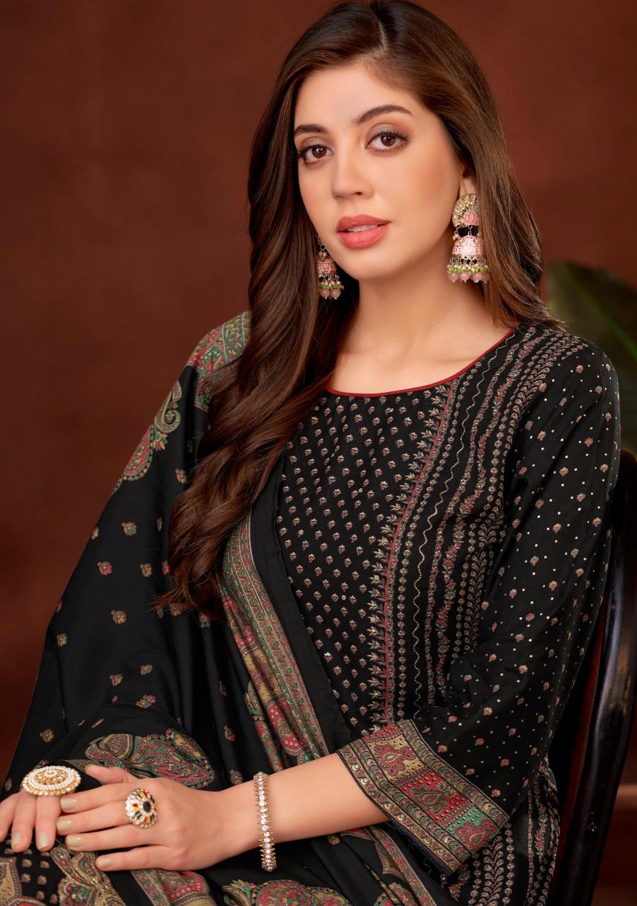 Alok Kajal Vol 2 Catalog jute dress material wholesale