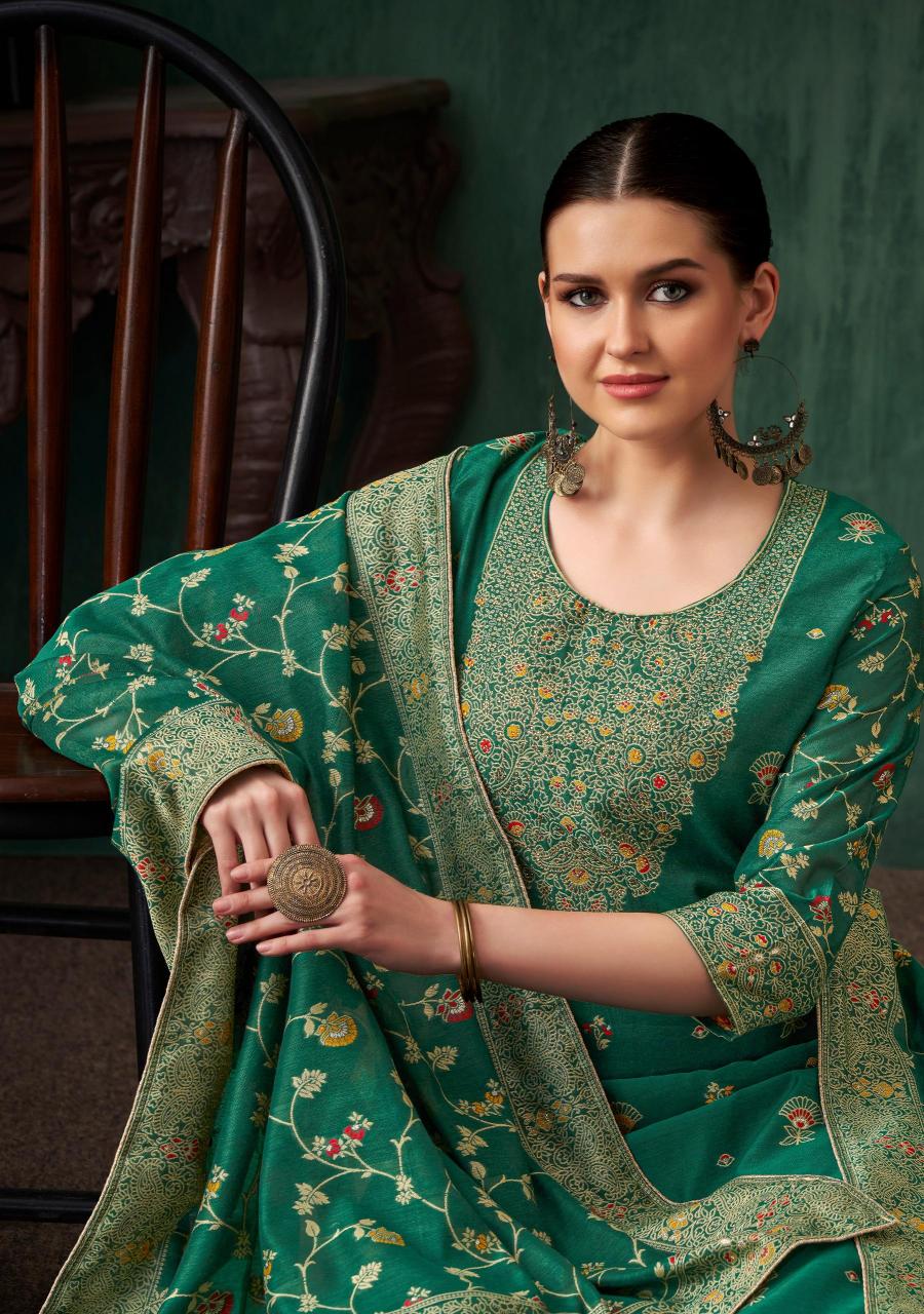 Alok Khushboo catalog wholesale dress material in chandrapur