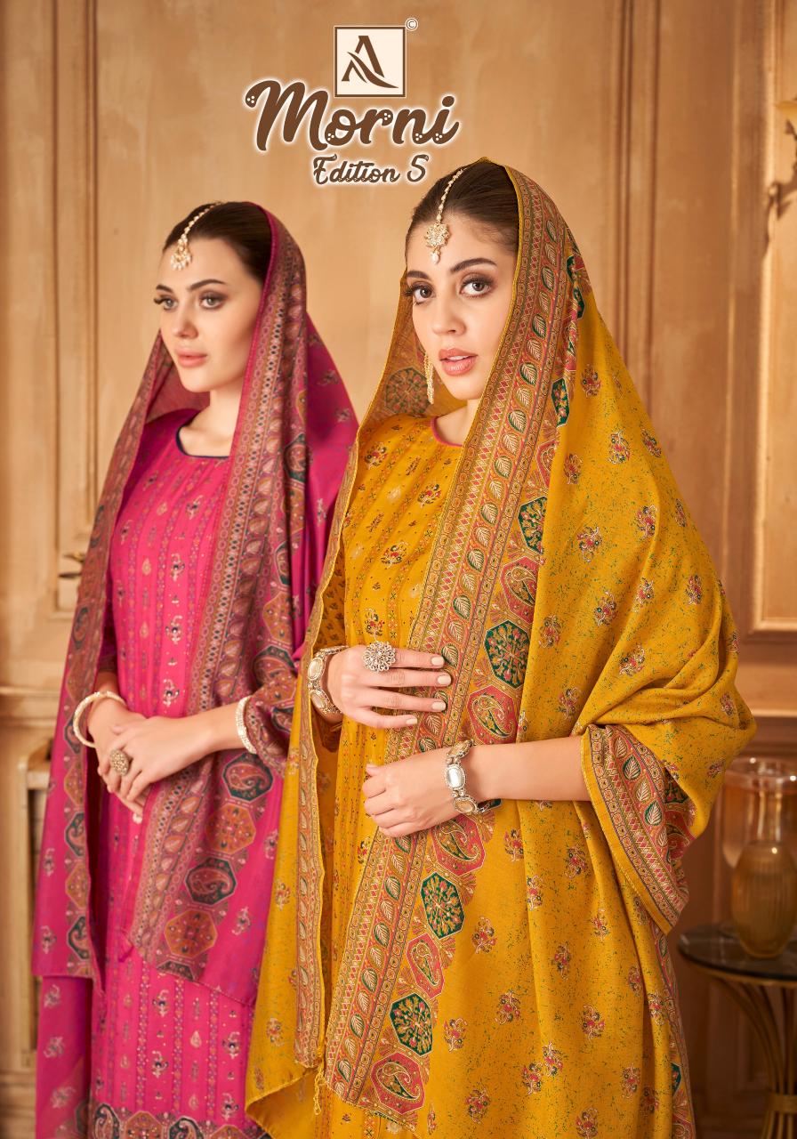 Alok Morni Vol 5 Catalog pagavat dress materials wholesale