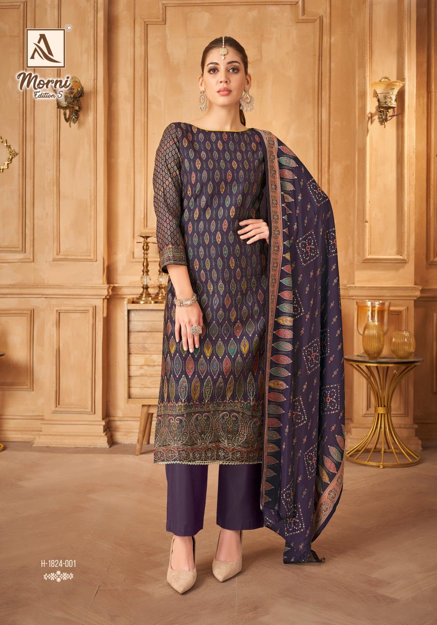 Alok Morni Vol 5 Catalog pagavat dress materials wholesale