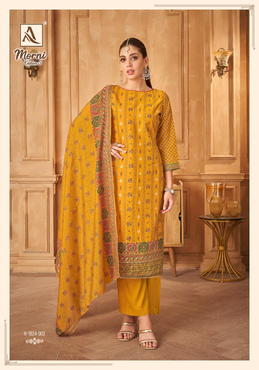 Alok Morni Vol 5 Catalog pagavat dress materials wholesale