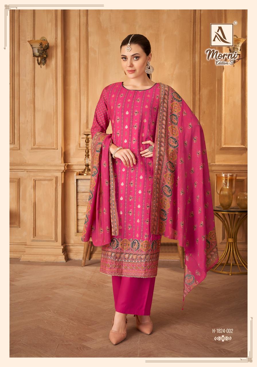 Alok Morni Vol 5 Catalog pagavat dress materials wholesale