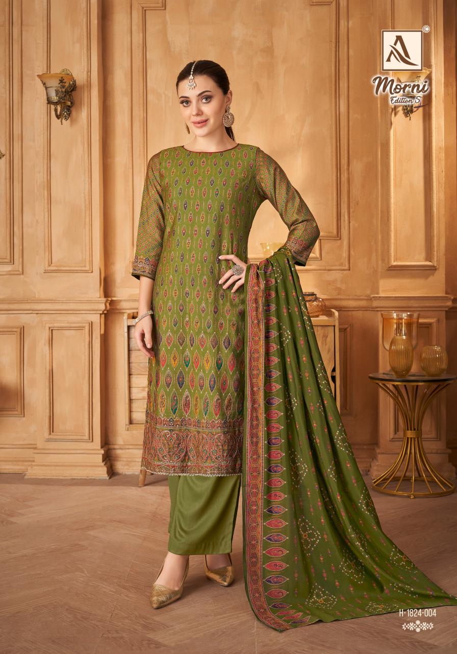 Alok Morni Vol 5 Catalog pagavat dress materials wholesale