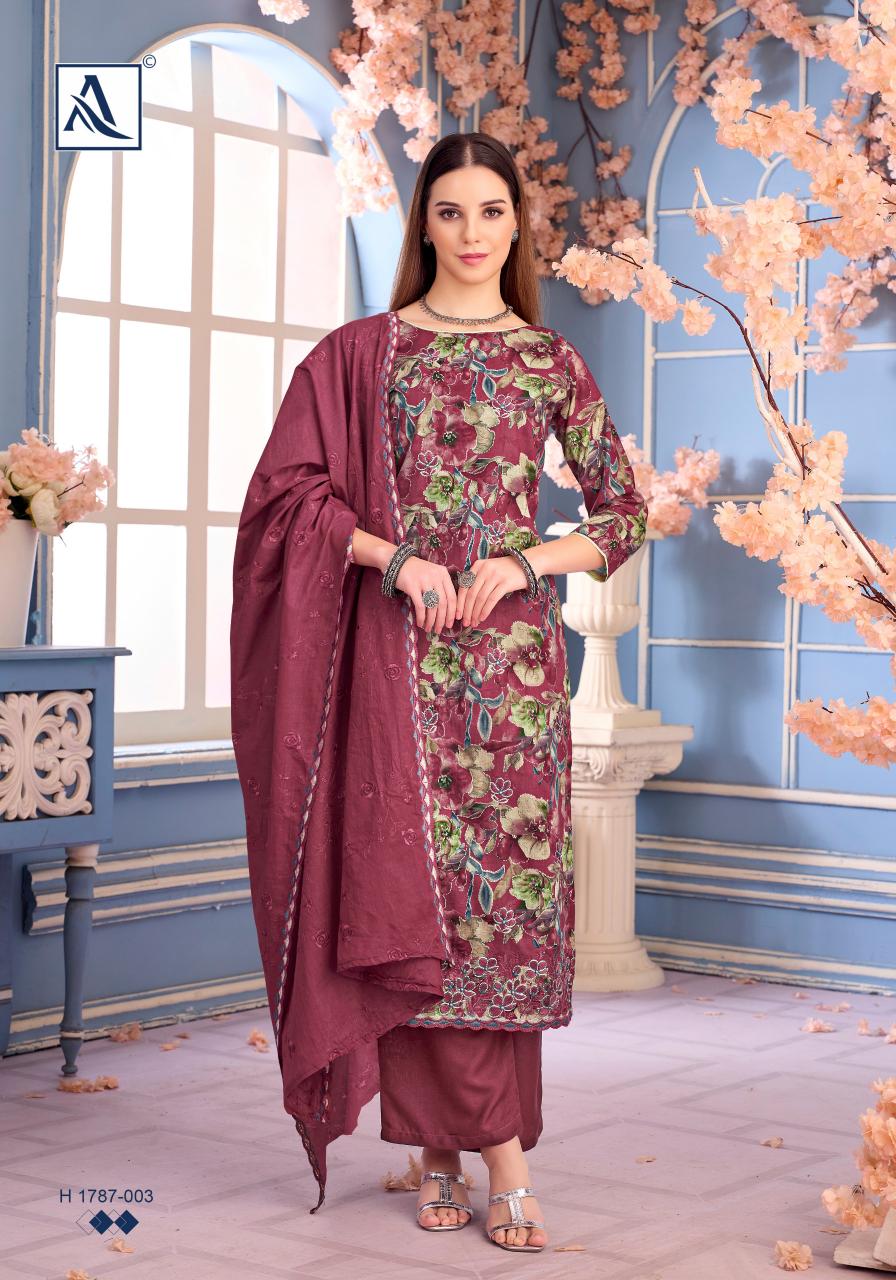 Alok Rizwana catalog wholesale dress material shops in kolkata