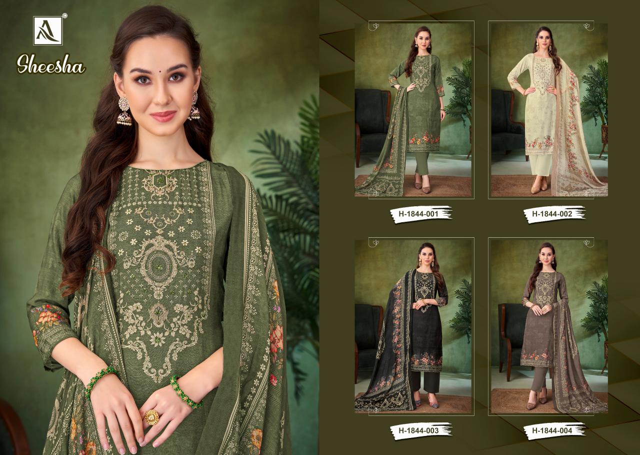 Alok Sheesha catalog wholesale dress materials &