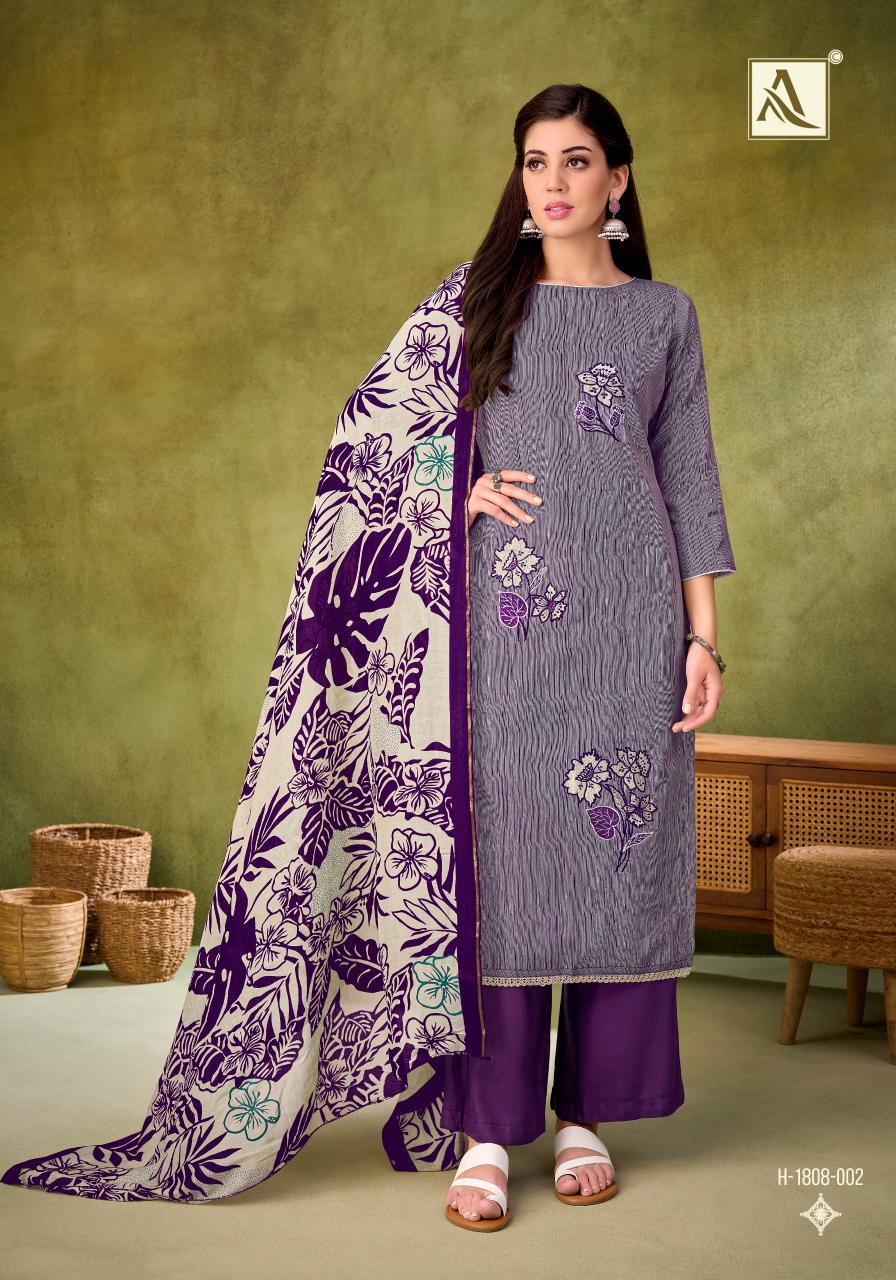 Alok Vihani catalog Embroidered delhi wholesale market dress material