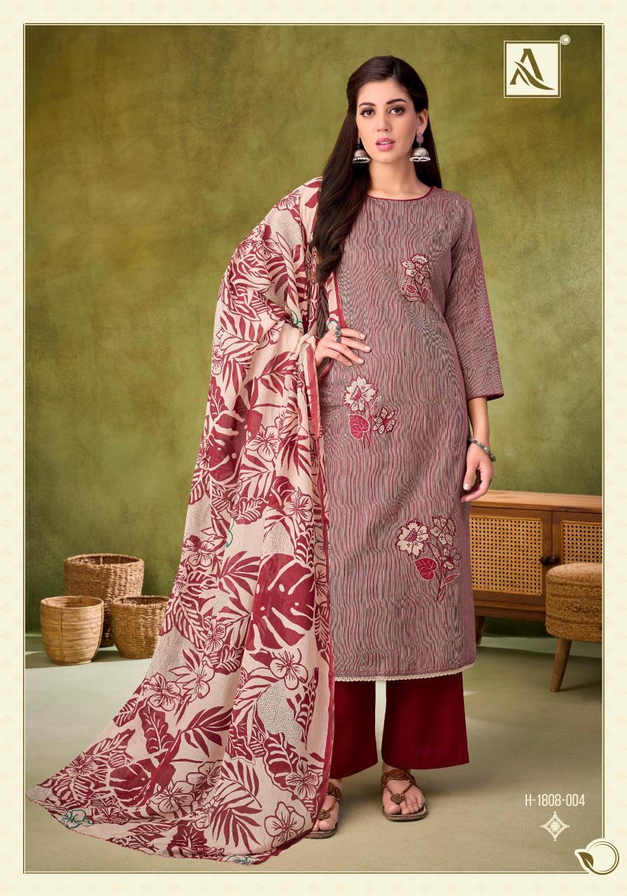 Alok Vihani catalog Embroidered delhi wholesale market dress material