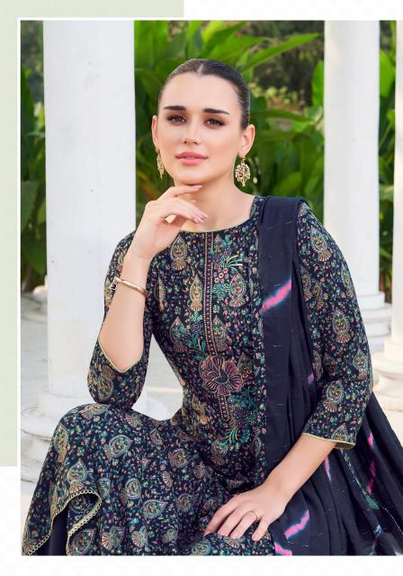 Alok Zarina Vol 8 catalog wholesale lase for dress material bangalore