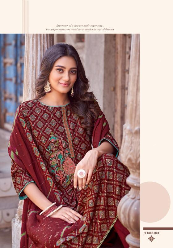 Alok Zarina Vol 9 catalog wholesale dress materials in mumbai online