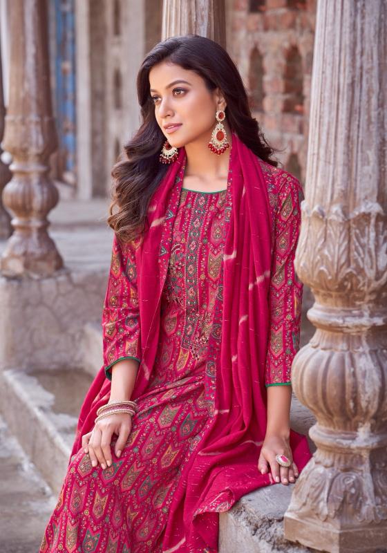 Alok Zarina Vol 9 catalog wholesale dress materials in mumbai online