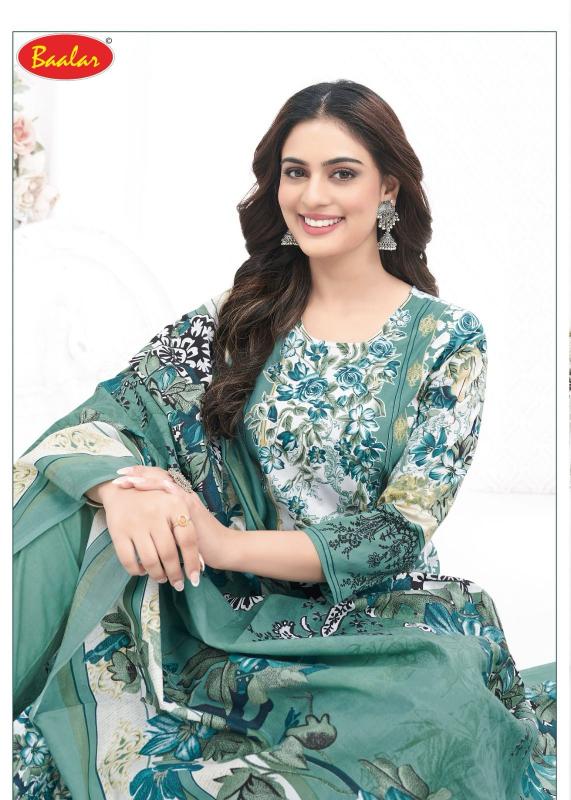 Baalar Karachi Vol-12 - Karachi Dress Material   - Wholesale Catalog