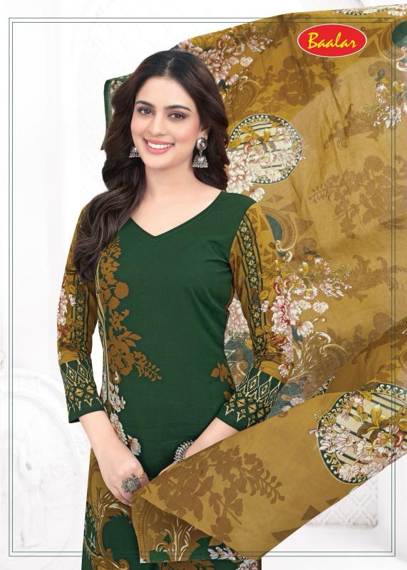 Baalar Karachi Vol-12 - Karachi Dress Material   - Wholesale Catalog