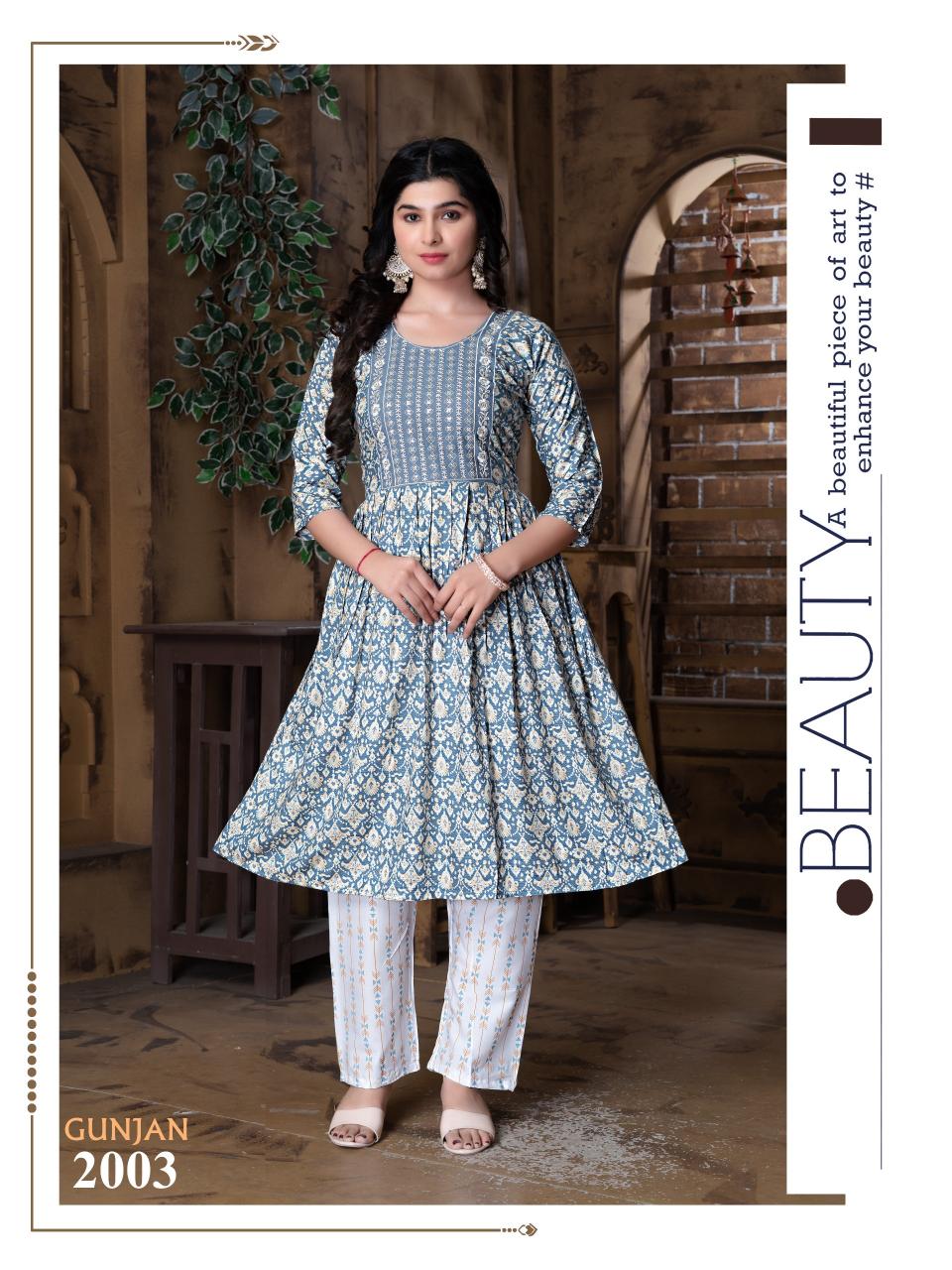 Beauty Gunjan catalog top kurti brands in india  