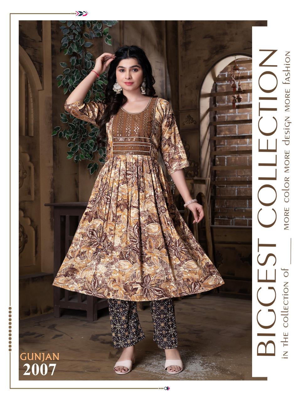 Beauty Gunjan catalog top kurti brands in india  