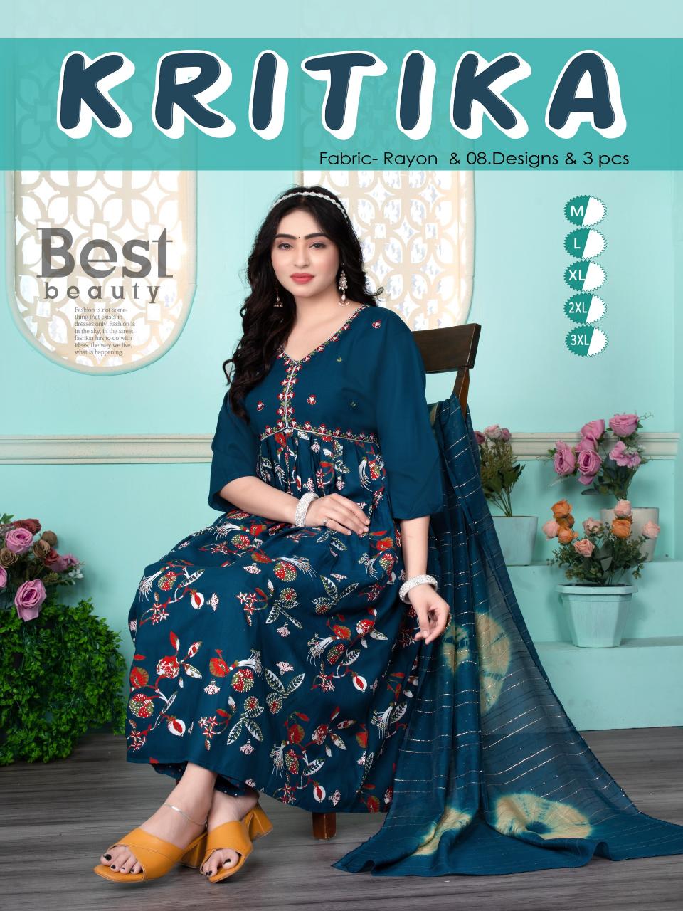 Beauty Kritika Catalog stylish kurti for women