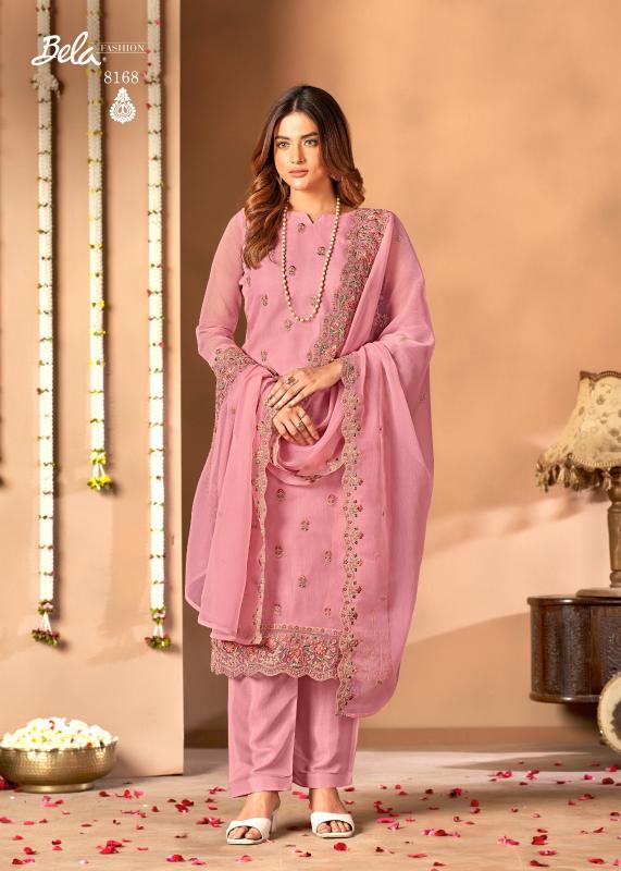 Bela Kristal Catalog wholesale unstitched salwar kameez material