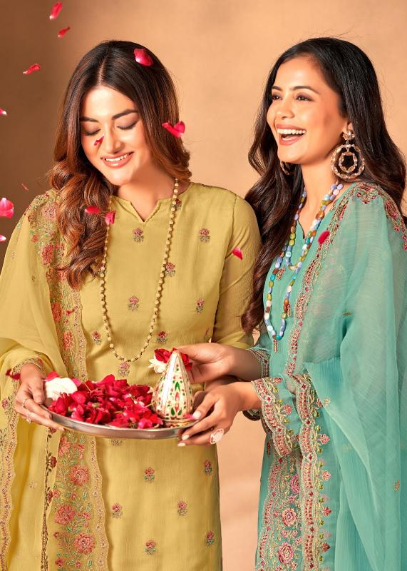 Bela Kristal Catalog wholesale unstitched salwar kameez material