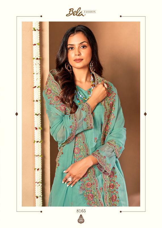 Bela Kristal Catalog wholesale unstitched salwar kameez material