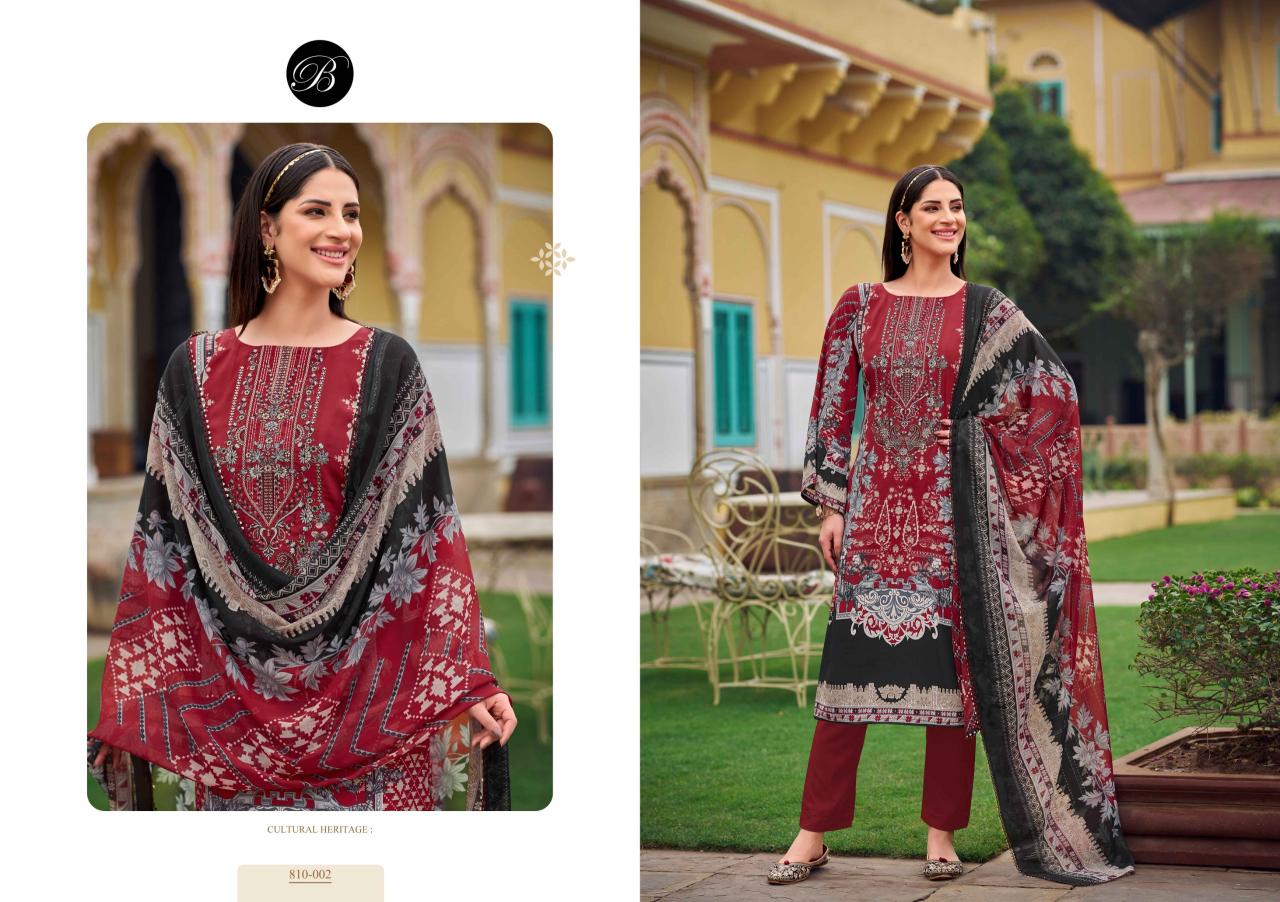 BelliZa Gazal Catalog wholesale dress material shops in chickpet