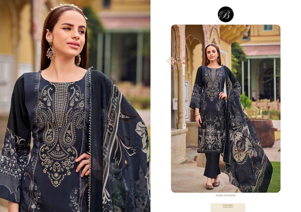 BelliZa Gazal Catalog wholesale dress material shops in chickpet