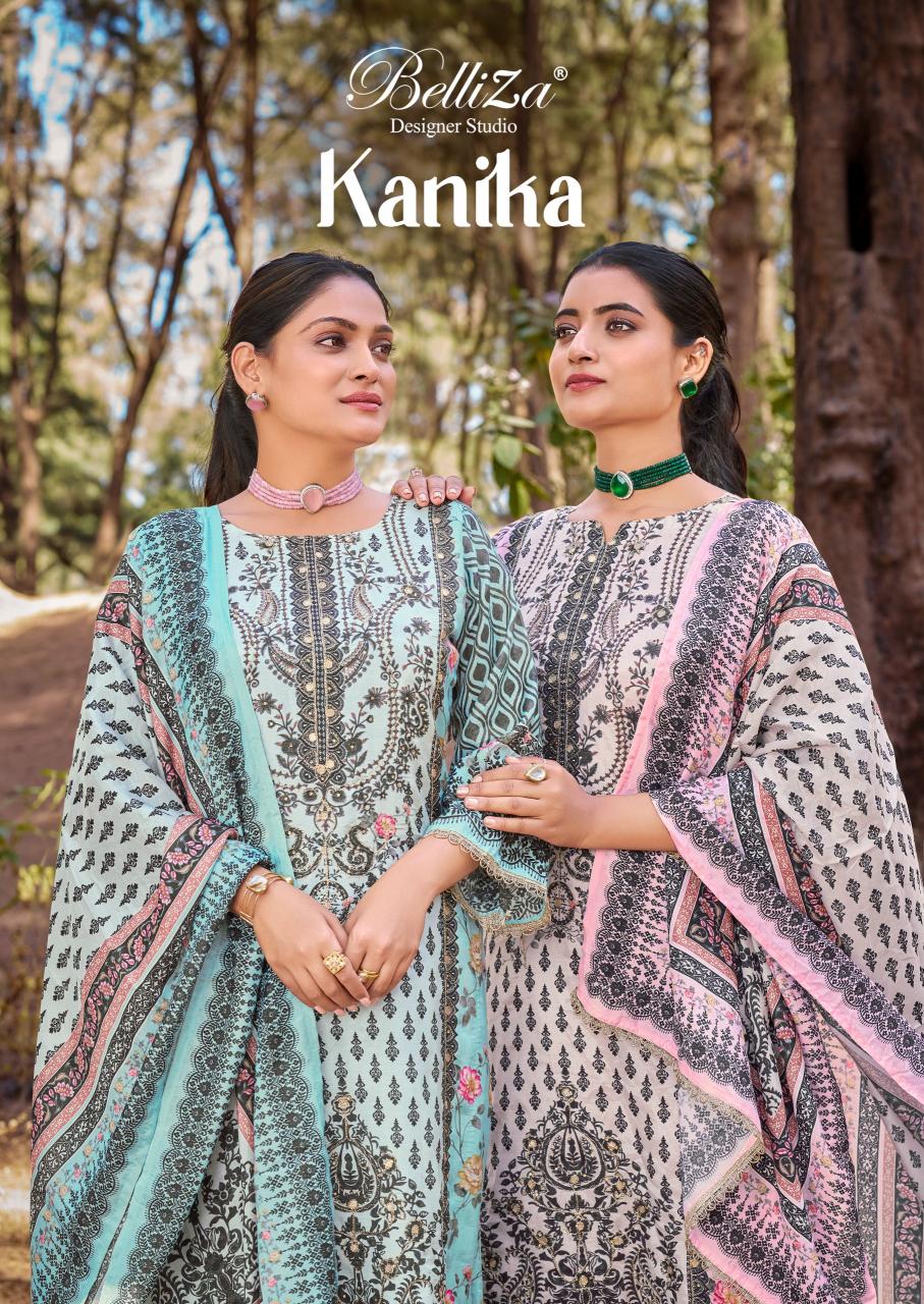 BelliZa Kanika catalog wholesale dress materials for business