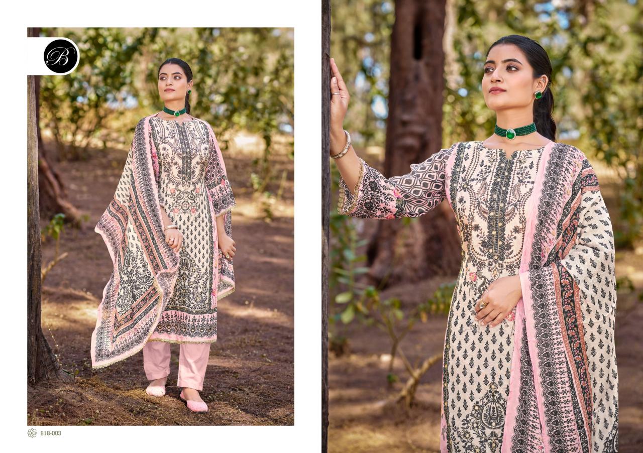 BelliZa Kanika catalog wholesale dress materials for business
