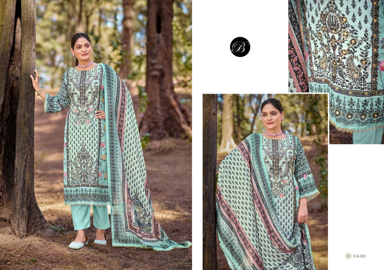 BelliZa Kanika catalog wholesale dress materials for business