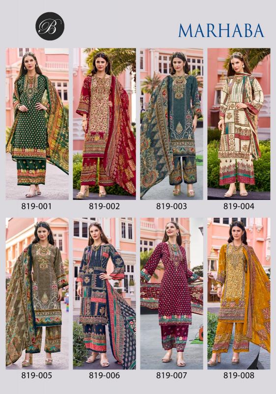 BelliZa Marhaba catalog wholesale dress materials in hyderabad for sale