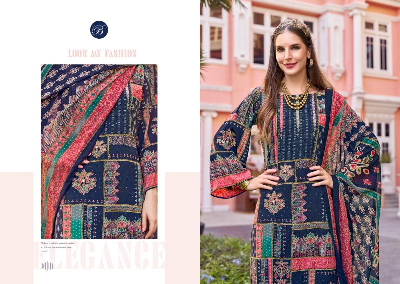 BelliZa Marhaba catalog wholesale dress materials in hyderabad for sale