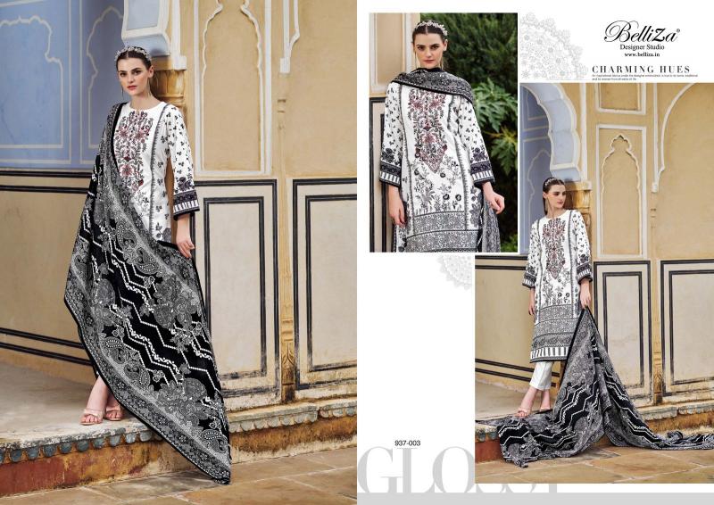 Belliza Naira Black And White Edition 3 Catalog wholesale dress material shops in jaipur
