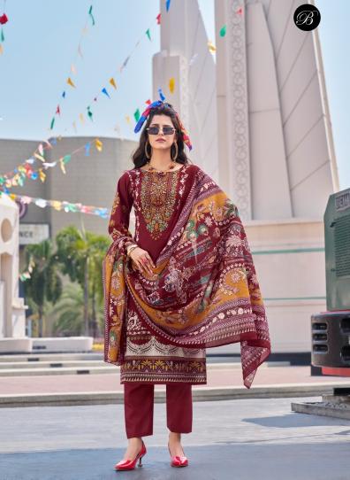Belliza Naira Vol 100 catalog work dress material wholesale in ahmedabad